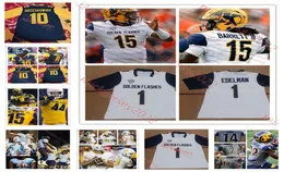 Calcio da uomo cucito personalizzato Kent State Golden Flashes 1 Marquez Cooper Stephen Daley Sekou Diaby Tyler Dostin Charlie Durkin JoJ8638110