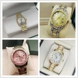 12% DI SCONTO orologio Orologio da donna completamente automatico cinturino in acciaio inossidabile orologio da polso arcobaleno impermeabile Montre de luxe regalo