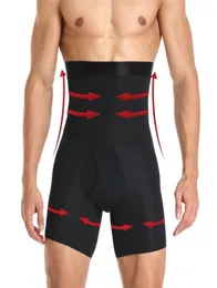 Men039s Body Shapers Men Tummy Control Shorts Shaper Compression High Waist Trainer Belly Slimming Shapewear Boxer Underwear Fa1052031