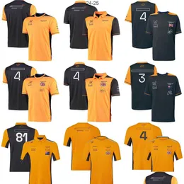 قمصان الرجال Forma 1 T-Shirt 2022-2023 F1 Team Shirt Racing Sports Spreatable Jersey Summer Race Brand Mens Droprint Droper