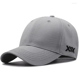 Ball Caps XXXL Cotton Baseball Cap Men Big Size Head Hard Lined Spring Summer Premium Quality