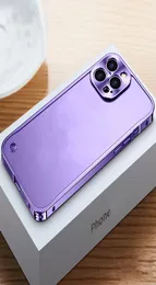 Luxury Phone Cases Metal Frame Lens Protection For iPhone 14 Plus Pro Max 12 13 mini Aluminum Mobile Case Matte Hard Back Cover4897671