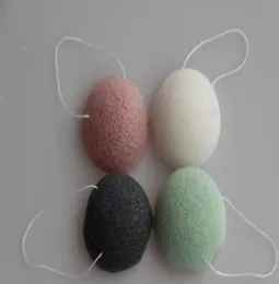 Konjac Sponge Puff Spugne per il viso a base di erbe Pura fibra vegetale Konjac naturale che produce strumenti di pulizia per viso e corpo2420316