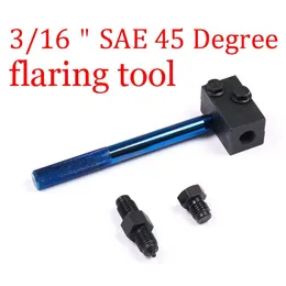 Hand Tools Copper Brake Line Flaring Tool 3/16 Sae Handheld 45 Degree Car Repairing Accessories Pipe Reamer Op1 Op2 Punch Drop Deliv Dhr8V