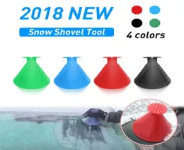 Useful Car Windshield Snow Removal Magic Outdoor Ice Shovel Cone Shaped Funnel Snow Remover Tool Scrape Car Tools Ice Scraper New 1556731