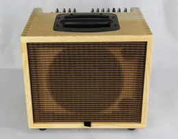 T60 60W 40hm Quality Chinese Made Acoustic Guitar Amplifier 8quot Full Range Speaker 2 Channels Send Return Musical Instruments1041692