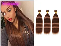 Brazylijskie przedłużanie włosów Virgin Fair 4 Pure Color 3 Bundles Sily Prosty 100 Human Hair Wefts 4 Kolor 1028 cala 2626755