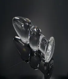 Стеклянная анальная пробка из пирекса, фаллоимитатор с кристаллом, анальная пробка, секс-игрушки S92103209940