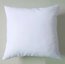 Fronha de poliéster branco em branco para impressão por sublimação 150gsm tecido poli fronha 40cm quadrado branco fronha para transferência de calor9318745