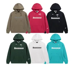 Designer moletom com capuz homens mulheres arte esfarrapado pelúcia interior twopiece suéter hoodies roupas impressão pulôver inverno sweatsh9452575