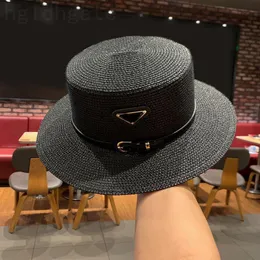 Kolorowe luksusowe czapki designerskie czapki do damskiej rozmiaru stereoskopowe kreatywne kreatywne casquette homme słomka czysta kolor z literą latem mody pj066 H4
