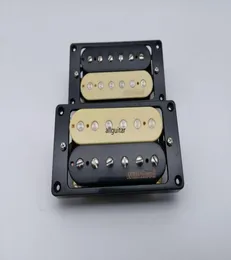 Rarre Zebra Anlico Electric Guitar Pickups Humbucker Electric Guitar Pickups 4C Black 1 Set5454348