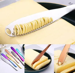 Нож для сыра и масла из нержавеющей стали Лопатка с отверстиями Нож для варенья для хлеба Нож для сыра и масла Инструменты для ужина Посуда3833895