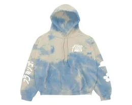 Men039s Felpe con cappuccio Felpe Flamingo FLIM FLAM Bee Tie Dye Blue Merch Moda Autunno Winer Suit Abbigliamento sportivo Con cappuccio DonnaUomo The1902048