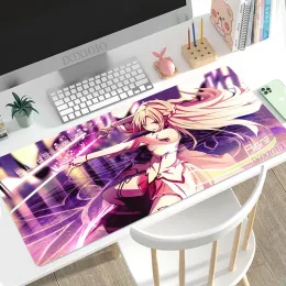 Pedler Kılıç Art Online Mouse Pad Gaming XL Büyük Yeni HD Mousepad XXL Mousepads Doğal Kauçuk Halı Ofis Sözsüz Fareler Pad