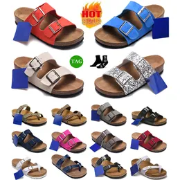 Mode Birkinstocks Designer Sandalen Comforts Männer Leder Schnalle Riemen Flip Flops Frauen Sommer Hausschuhe Clog Wildleder Plate Forme Plateau Slides Freizeitschuhe 36-46