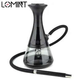 Lomint Electronic Howah shisha set chicha complete bleantible recargeable درجة حرارة البطارية القابلة للتعديل narguile 240220