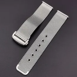 Titta på band Designer Letters Armband 20mm 22mm Butterfly Buckle Automatisk Watch Strap Drawing Process