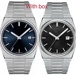 New luxury mens Automatic mechanical Watch PRX T137 designer watches Tiso Wristwatches Strap Quartz Movement Glass Steel Men's 40mm Women's 35mm wristwatch