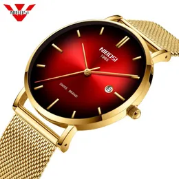 NIBOSI Titta på män Chronograph Wrist Watch Waterproof Date Creative Luxury Brand Swiss Relogio Masculino Male Genève Quartz Clock214Q