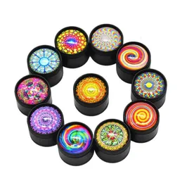 Mix Design رخيصة 30 مم 3Layer Mini 3D Muller Herb Grinder Grinder Zinc Alloy Smoke Crusher Mini Mini Metal Tobacco Grinder7908523