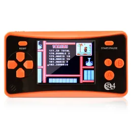 Spelare Portable Handheld Game Console for Children, Arcade System Game Consoles Videospel Spelare bra födelsedagspresent orange