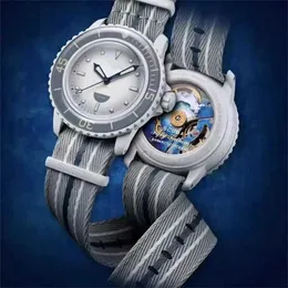 68% di sconto su orologio da guardia da uomo bioceramico meccanico meccanico a pieno funzione pacifico antartico dell'oceano indiano movimento