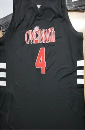Nikivip Size S 5xl 6xl Kenyon Martin 4 Cincinnati Bearcats College Retro Basketball Jerseys Mens Titched أي اسم رقم 4971743