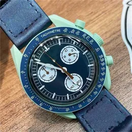 12% rabatt på Watch Watch Moon Bioceramic Mercury for Men Ceramic Planet Quarz Movement Limited Edition Master With Box Other