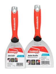 Goldblatt 2pc Putty Bıçağı Paslanmaz Çelik Flex Ortak Bıçağı Birleşik Kiti Çekiçli Yumuşak Kavrama T2006022769835