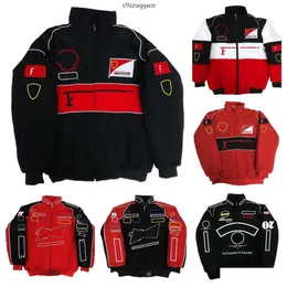 F1 Formel 1 Apparel F1 Forma One Racing Jacket Autumn och Winter FL Embroidered Logo Cotton Clothing Spot 258 281