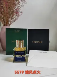 Ani 100ml Hacivat Perfume Wulongcha Nishane ege Nanshe Fan Your Flames Fragrance Man Women Extrait de Parfum Marca de cheiro duradouro unissex neutro colônia