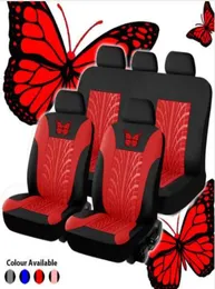 Universal Fashion Styling Full set Butterfly Car Seat Protector Auto Interior Accessories Automotive Car Seat Cover9408203