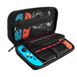 Sacos Portátil Game Traveller Travel Case para Nintendo Switch OLED Carrying Case Grande Espaço Preto