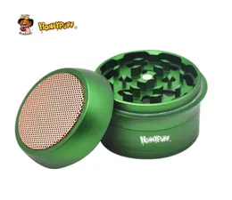 Honeypuff Large 63mm Metal Grinder Herb Mushroom Style Aircraft Aluminium Tobacco Grinder rökning Tillbehör4511480