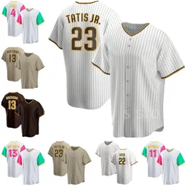 23 Tatis Jr.13 Machado 11 Baseball Jerseys Darvish 2 Bogaerts 9 Cronenworth 4 Snell 22 Soto Kingcaps Local Cool Base Jersey Dhgate Design Design Sports بالجملة