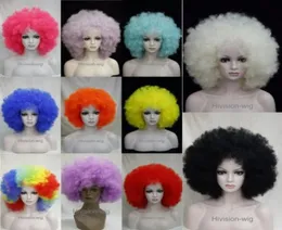 bella affascinante moda 11 colori parrucca afro soffice cosplay anime festa di carnevale parrucche hivision 60182156289