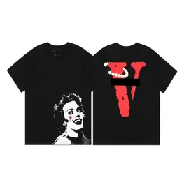 v Lone T-shirt męski i żeński designerka duża koszulka z nadrukiem modna męska koszulka bawełniana T-shirt krótkie rękawowe luksusowe koszulka z ubraniem ulic hip-hop