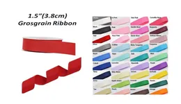 15 quot38mmWide Grosgrain Ribbon Diy Packaging Decoration Clothing Materials9517065