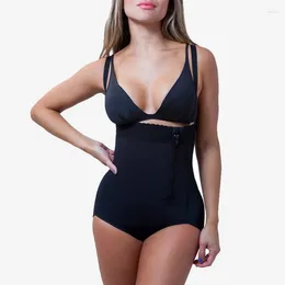 Kvinnors shapers kropp shaper bantning underkläder efter fettsugning bälte clip bodysuit midje reducoras shapewear