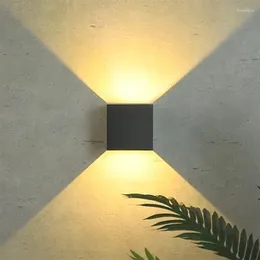 Lâmpada de parede 20W LED IP65 Jardim ao ar livre Luz à prova d'água Casa Iluminação interna Decoração Varanda Corredor Corredor Alumínio