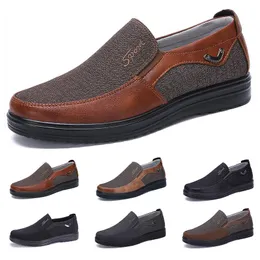 Correndo primavera outono verão cinza dos homens sapatos baixos respirável azul macio split sola escuro cáqui sapatos sola plana tênis masculino GAI-18