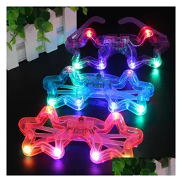 Andere Event Party Supplies Dhs Led Licht Dekor Glas Kunststoff Glow Gläser Up Spielzeug Für Kinder Feier Neon Show Weihnachten Jahr Dro Dhkrm