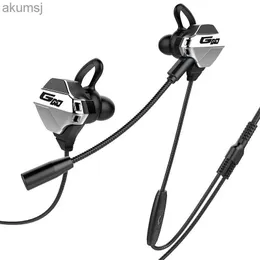 Fones de ouvido para celular Headset Gamer Fones de ouvido com fio Fone de ouvido para jogos Microfone Fones de ouvido Aparelhos auditivos Streaming de vídeo Fones de ouvido Spotify Premium G10 YQ240304