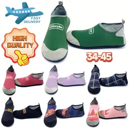 Sandálias Natação Softy Sola Anti-derrapante Aqua Quick-Seco Surf Malha Praia Meias de Mergulho Antiderrapante Snorkel Tracing GAI Branco Verde Conforto Macio