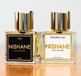 Perfume Nishane 100ml Wulongcha Ani Hacivat EGE Nanshe Fan Your Flames Fragrance Man Women Extrait De Parfum Long Lasting Smell Brand Unisex Neutral Cologne