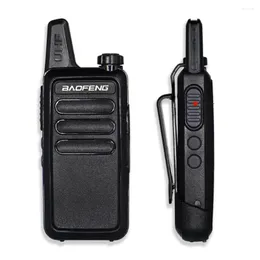 Walkie talkie baofeng mini walkie-talkie uhf band utomhus bärbar tvåvägs radiohandhållen USB-laddning för jakt promenad