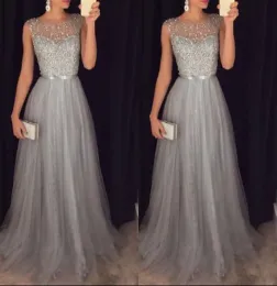 Dress Women Sleeveless Empire Lace Long Maxi Dress Party Formal Wedding Prom Gown Dress Sequined Tulle Patchwork Princess Dress Hot
