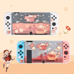 Cases Funda Nintendo Switch Oled Cover Case Anime Dockable Protective Hard Shell For Nintendo Switch Controller JoyCon Controller