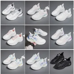 Kör ny designer 2024 Sommarprodukt för män Kvinnor Fashion Sneakers White Black Grey Pink Mesh-5 Surface Womens Outdoor Sports Trainers Sneaker 46 S